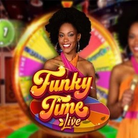 Funky Time logo – Live Casino by Evolution at Safe Casino