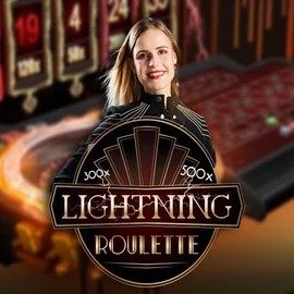 Lightning Roulette by Evolution, showcased at safekasyno.pl – game logo