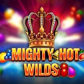 Mighty Hot Wilds logo by Inspired Gaming at Safe Casino